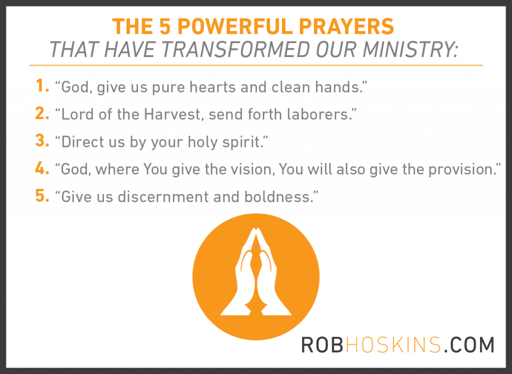 5 powerful prayers at OneHope
