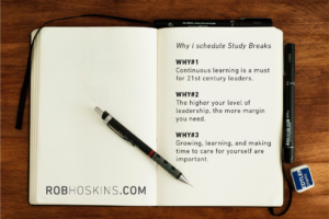 Why I Schedule Study Breaks