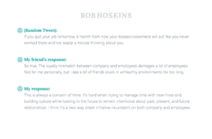 rob tweets
